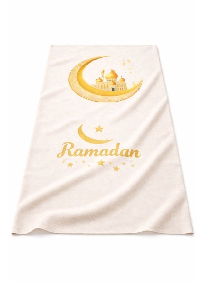 snooze Tablecloth Ramdan, Halal design,80*135 cm - Image 1
